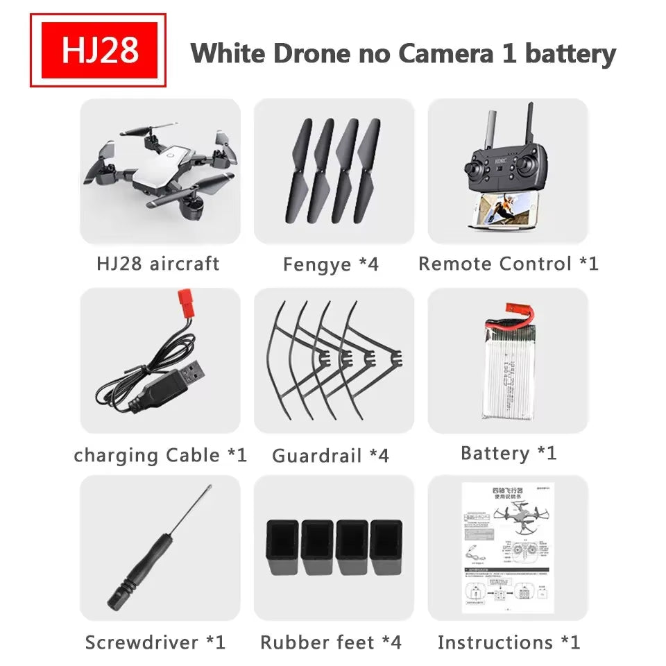 Drone 4K Wide Angle Camera Wifi Fpv Dron Quadcopter Height Keep Drones with Best Gift for Children