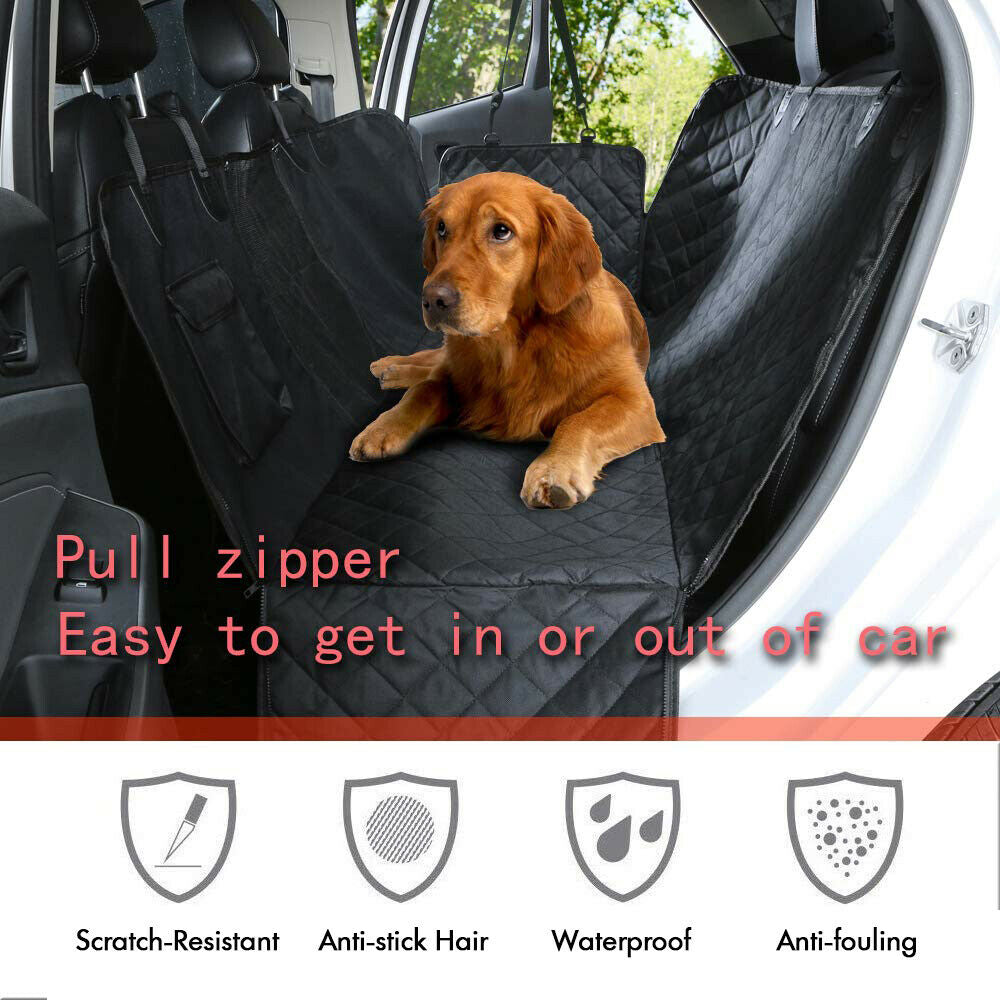 Premium Pet Car Seat Cover Hammock Nonslip Protector Mat Waterproof Cat Dog Back