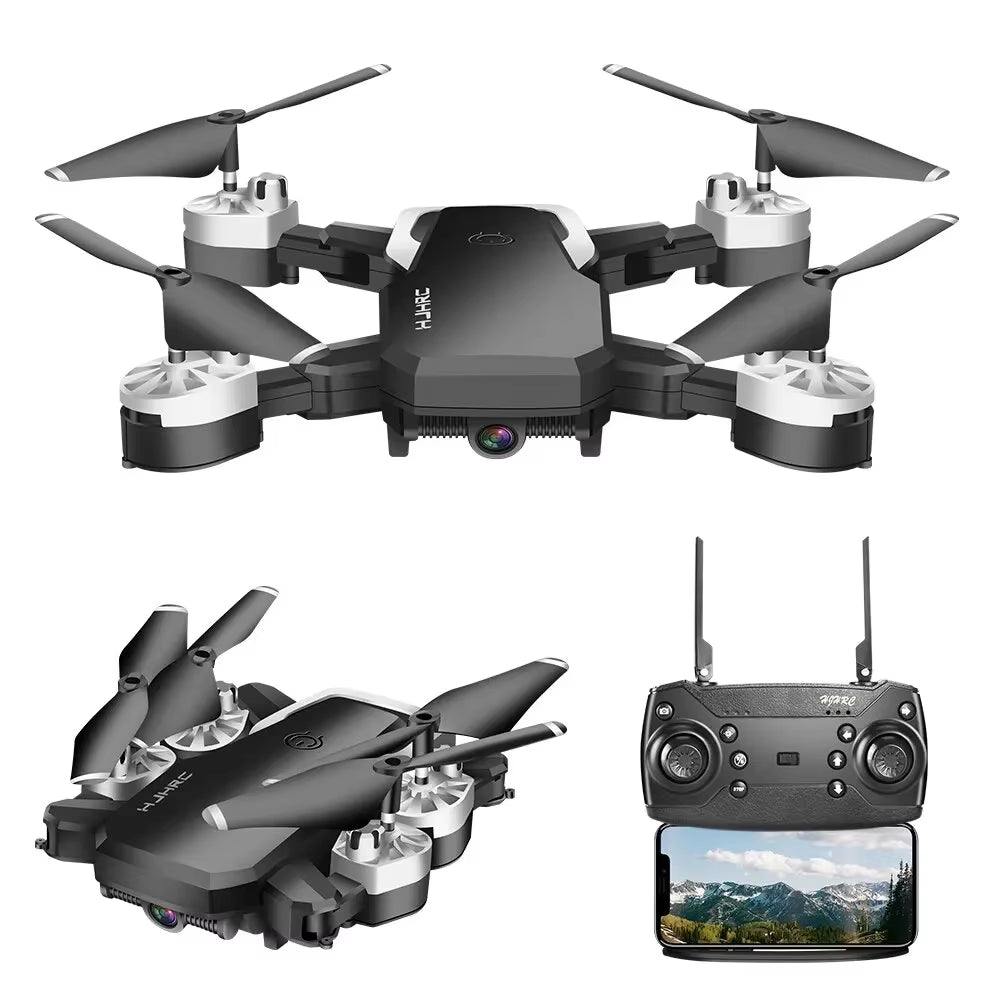 Drone 4K Wide Angle Camera Wifi Fpv Dron Quadcopter Height Keep Drones with Best Gift for Children