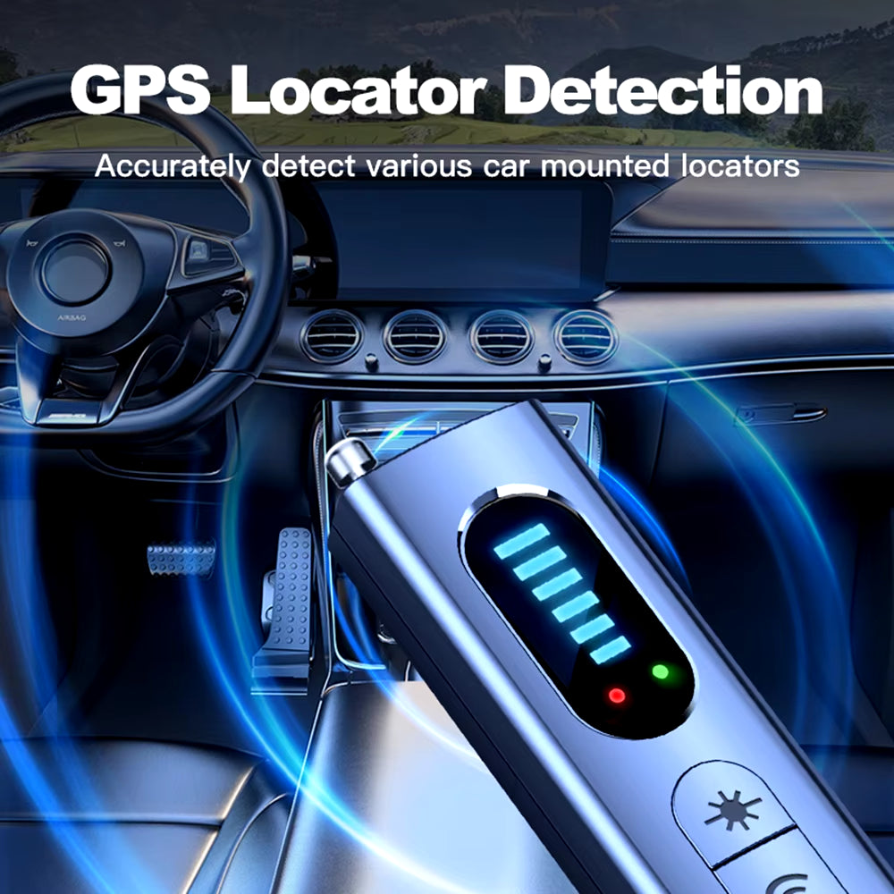 Wireless Camera Detector Protective Alarm Security Sensor Bug Finder GPS RF Signal Lens Tracker Detect Scanner T15 for Security